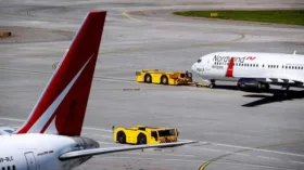 Глава Минприроды объяснил выбор Nordwind для полетов в КНДР наличием авиапарка