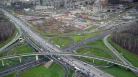 Движение на Киевском шоссе в Москве восстановили после ДТП с четырьмя автомобилями