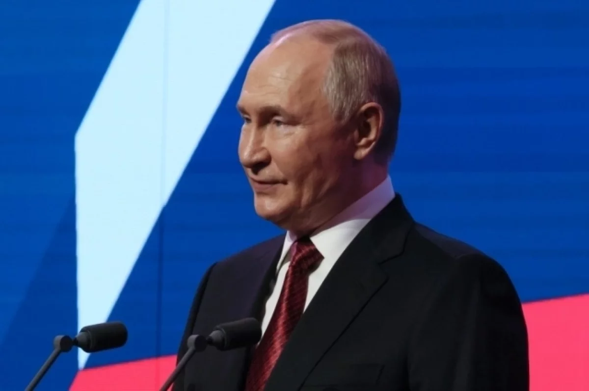 Read more about the article Владимир Путин назвал Москву крепким тылом для армии России в ходе СВО