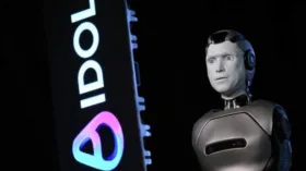 В Москве прошла презентация человекоподобного робота Aidol с искусственным интеллектом