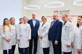 Мэр Москвы открыл уникальный центр ранней помощи в Морозовской больнице