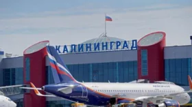 Калининградский аэропорт намерен вернуться в обычный режим работы к вечеру