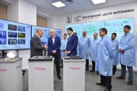 Собянин открыл Московский центр фотоники в ОЭЗ «Технополис Москва»