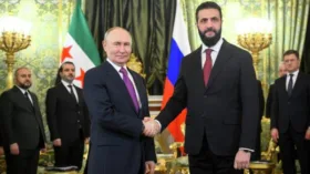 В Кремле начались переговоры Путина и лидера Сирии аш-Шараа