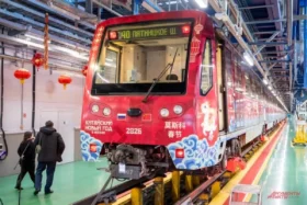 Поезд дружбы. В метро запустили состав, посвященный Китаю