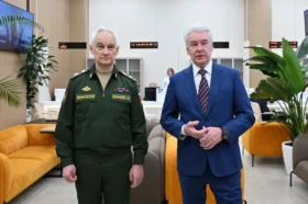 Быстрее, удобнее. Белоусов и Собянин посетили военкомат на Яблочкова