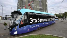 Собянин: число беспилотных трамваев в Москве к 2030 году увеличится до 15
