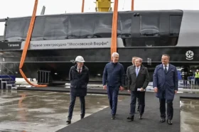 Московская верфь. Мэр Собянин открыл движение новых речных электросудов